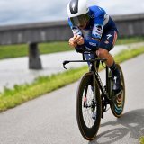 Yves Lampaert fonce vers le maillot jaune KEYSTONE/Gian Ehrenzeller